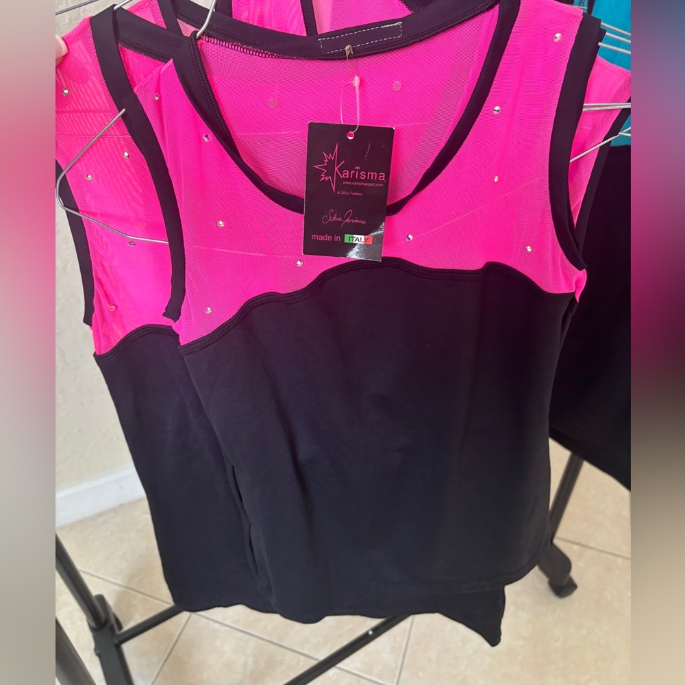Pink Karisma tank tops